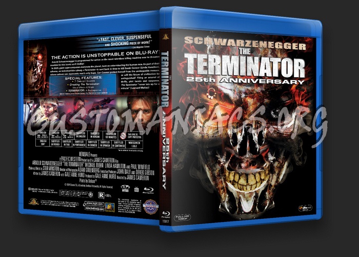 The Terminator blu-ray cover