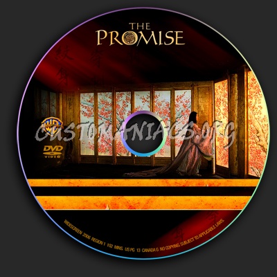 The Promise dvd label