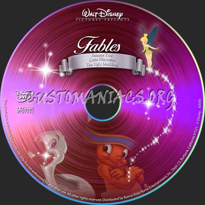 Fables volume 2 dvd label