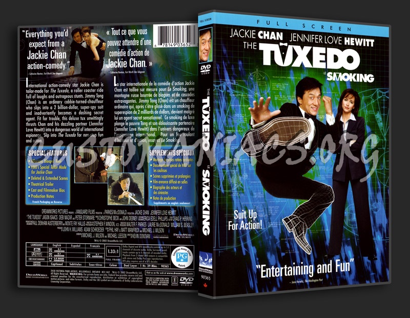 The Tuxedo dvd cover