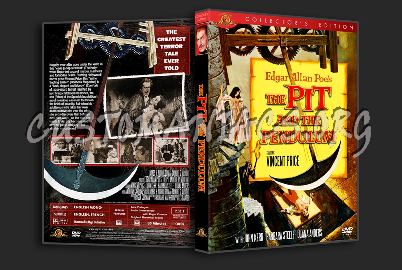 The Pit And The Pendulum dvd cover