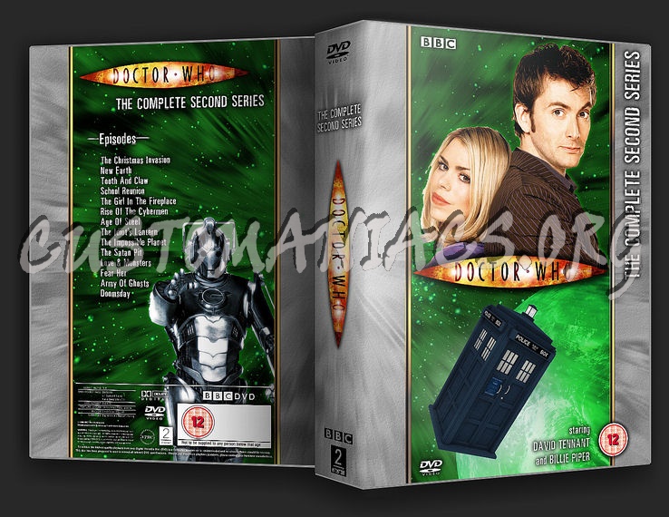 Doctor Who - S2 - R2 dvd cover