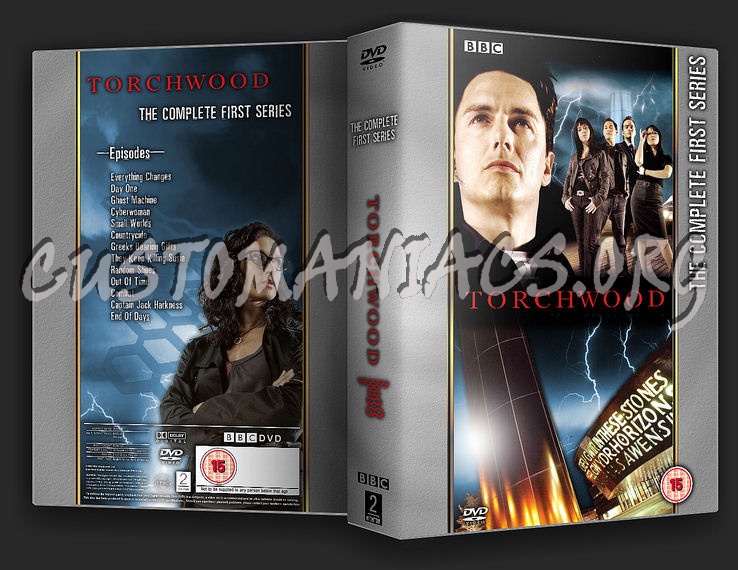 Torchwood - S1 - R2 dvd cover