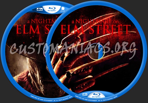 A Nightmare on Elm Street (2010) blu-ray label