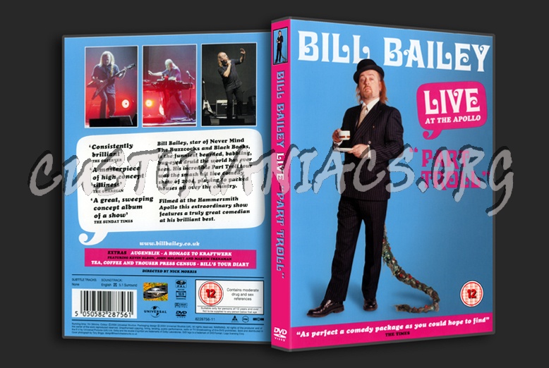 Bill Bailey - Part Troll dvd cover