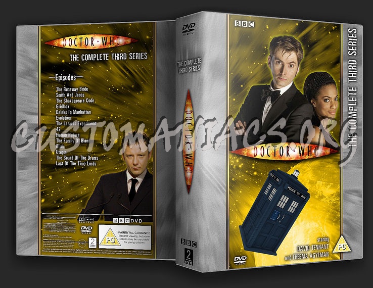 Doctor Who - S3 - R2 dvd cover