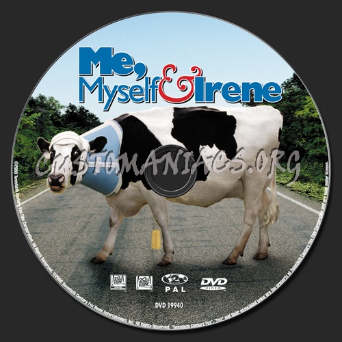 Me Myself & Irene dvd label