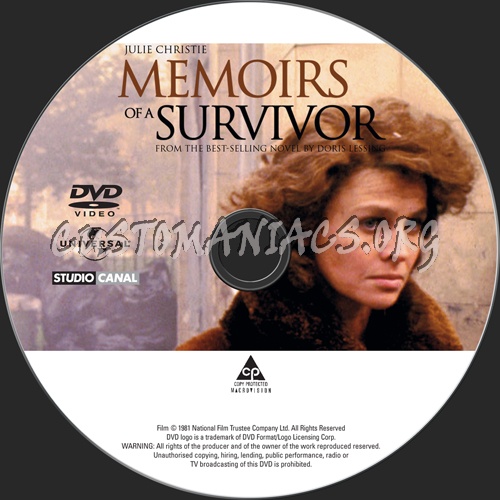 Memoirs of a Survivor dvd label