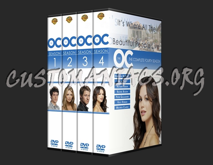 The O.C. ( OC ) Season 1-4 dvd cover
