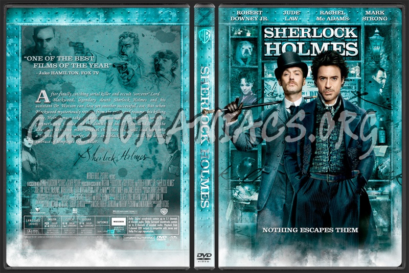 Sherlock Holmes dvd cover