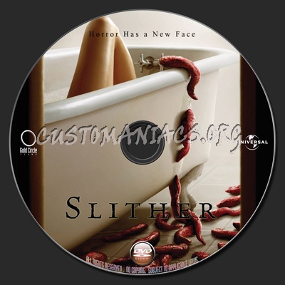 Slither dvd label