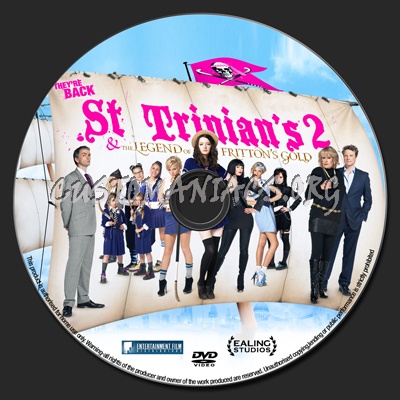 St Trinian's 2: The Legend of Fritton's Gold dvd label