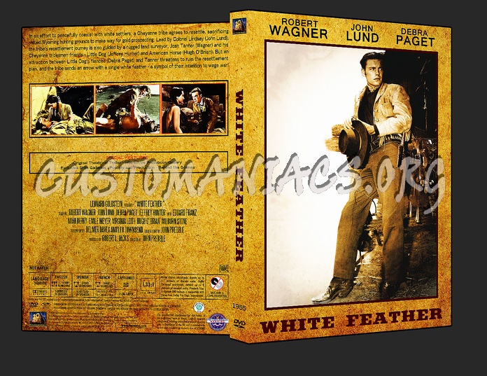 Western Collection - White Feather 1955 dvd cover