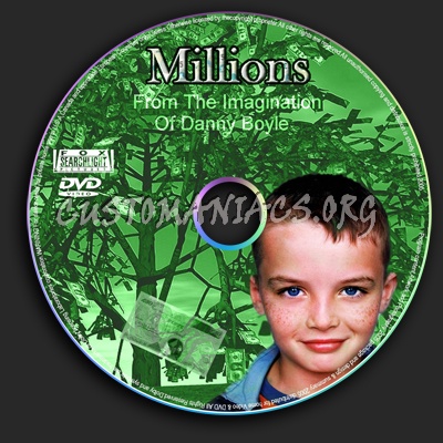 Millions dvd label