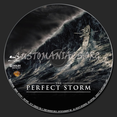 The Perfect Storm blu-ray label