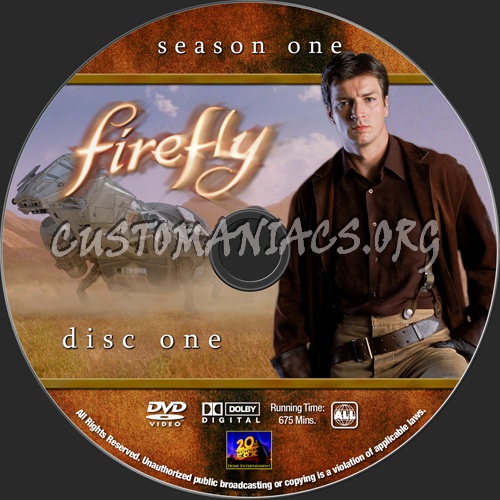 Firefly dvd label