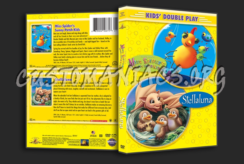 Miss Spider's: Sunny Patch Kids / Stellaluna dvd cover