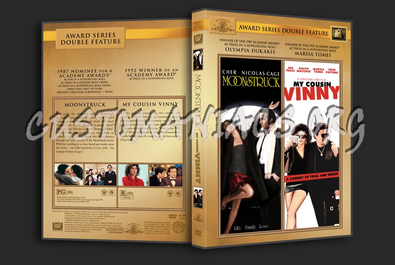 Moonstruck / My Cousin Vinny dvd cover