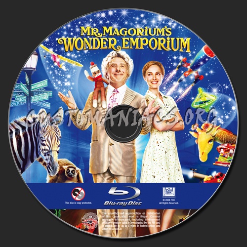 Mr Magorium's Wonder Emporium blu-ray label