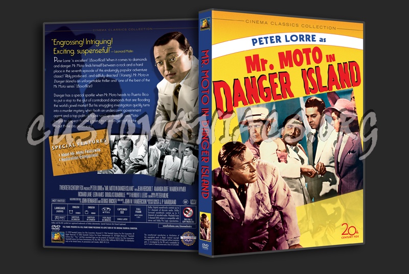 Mr Moto in Danger Island dvd cover