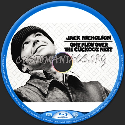 One Flew Over the Cuckoo's Nest blu-ray label