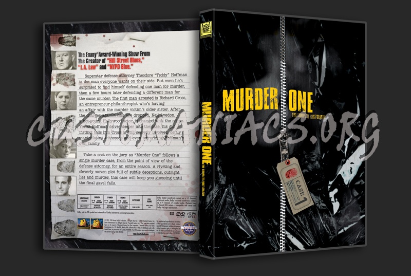 Murder One Season 1 dvd cover