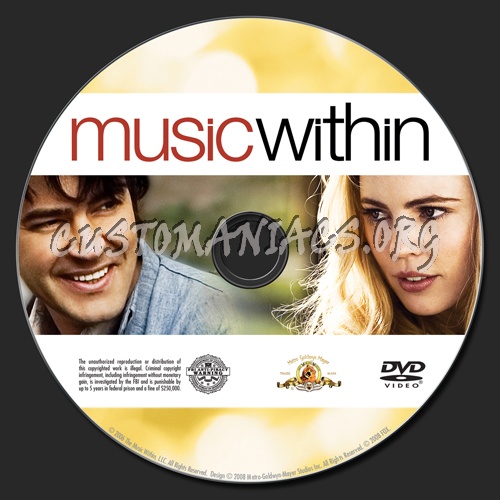 Music Within dvd label