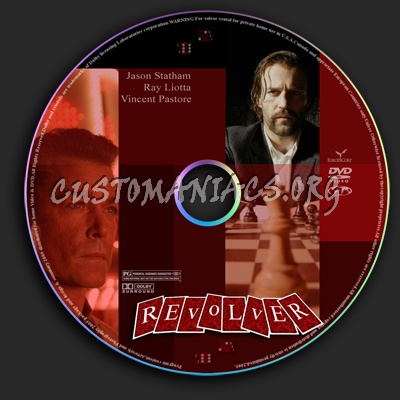 Revolver dvd label