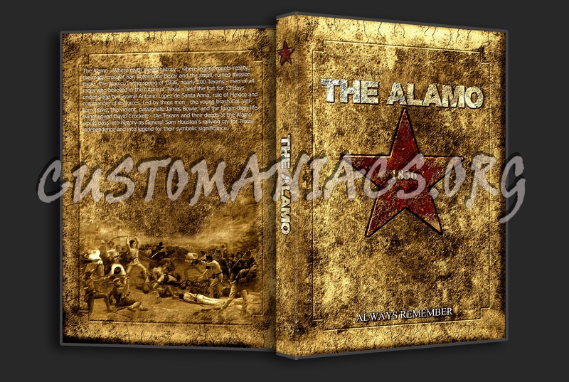 The Alamo dvd cover