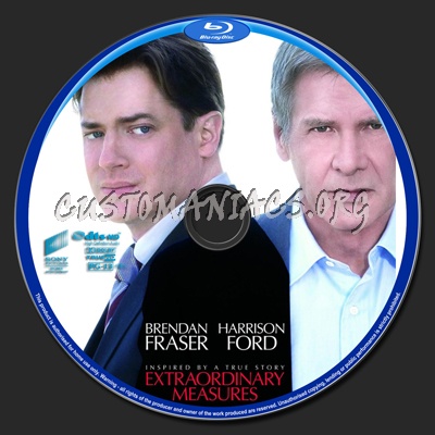 Extraordinary Measures blu-ray label