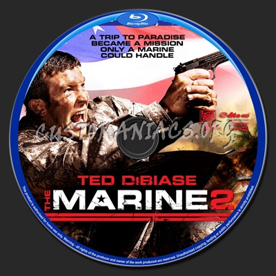 The Marine 2 blu-ray label