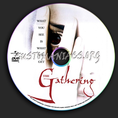 The Gathering dvd label