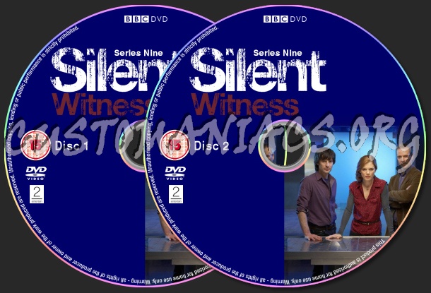 Silent Witness Series 9 dvd label