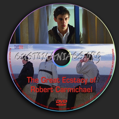 The Great Ecstacy Of Robert Carmichael dvd label