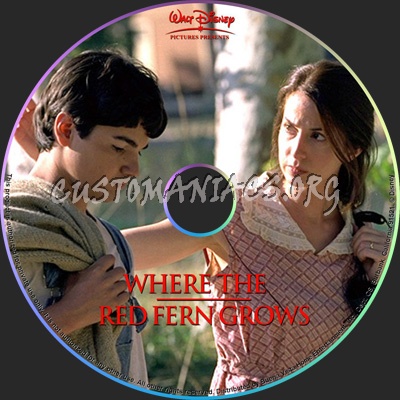 Where the Red Fern Grows dvd label