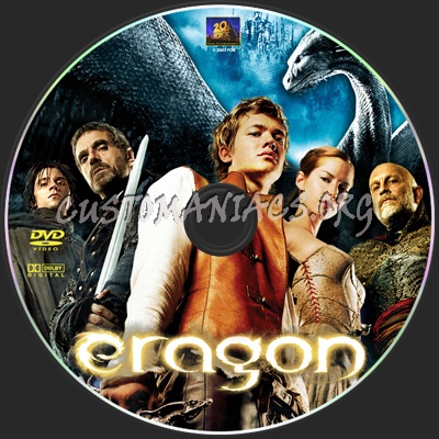 Eragon dvd label