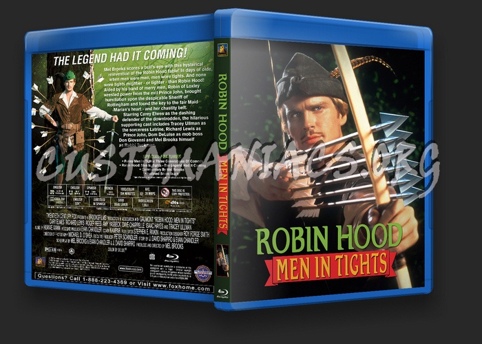 Robin Hood: Men in Tights blu-ray cover