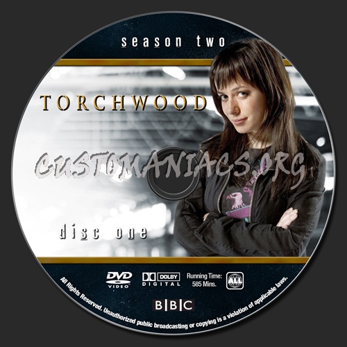 Torchwood - Season 2 dvd label