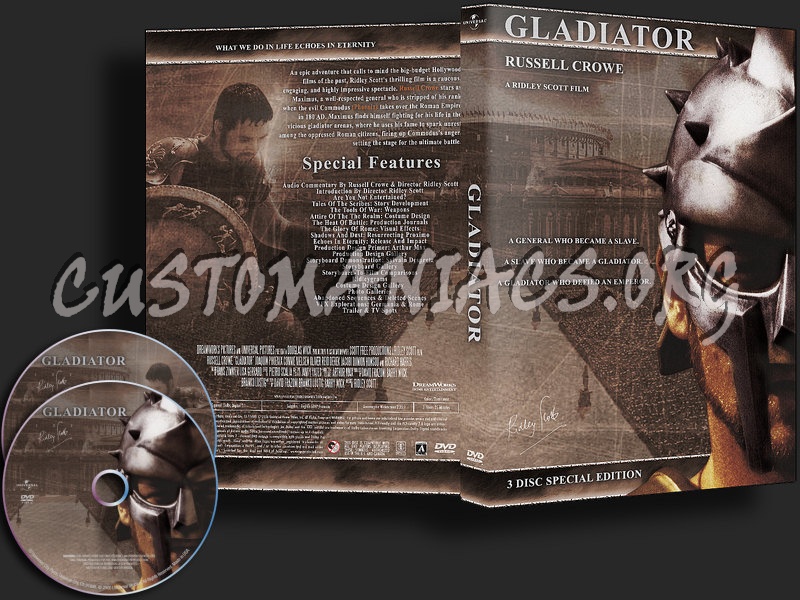 Gladiator 2 Disc dvd cover