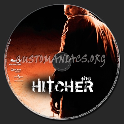 The Hitcher blu-ray label