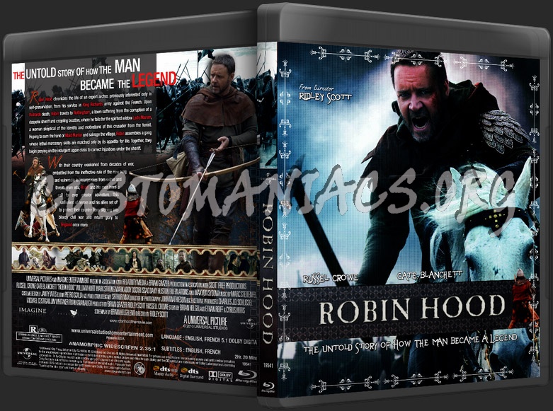 Robin Hood blu-ray cover