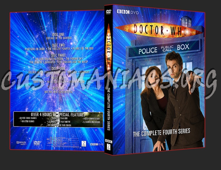 Doctor Who series 4 dvd cover
