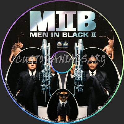 Men In Black 2 dvd label