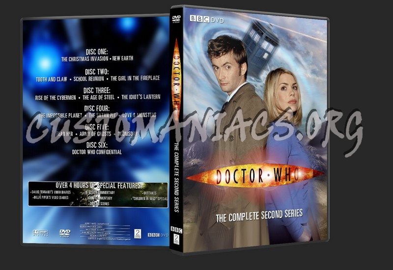 Doctor Who Season 2 dvd cover