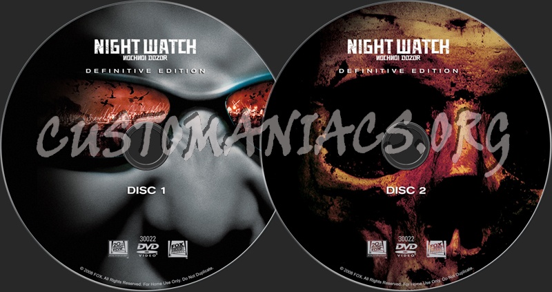 Night Watch dvd label