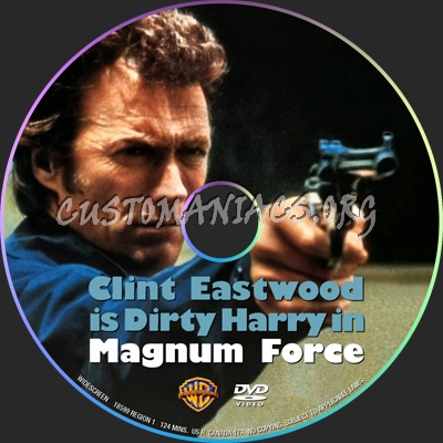 Magnum Force dvd label