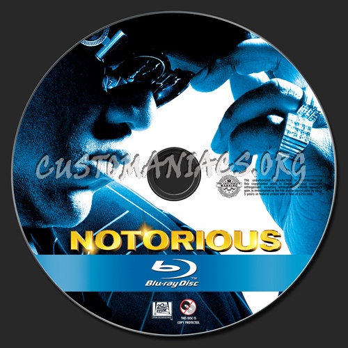 Notorious blu-ray label