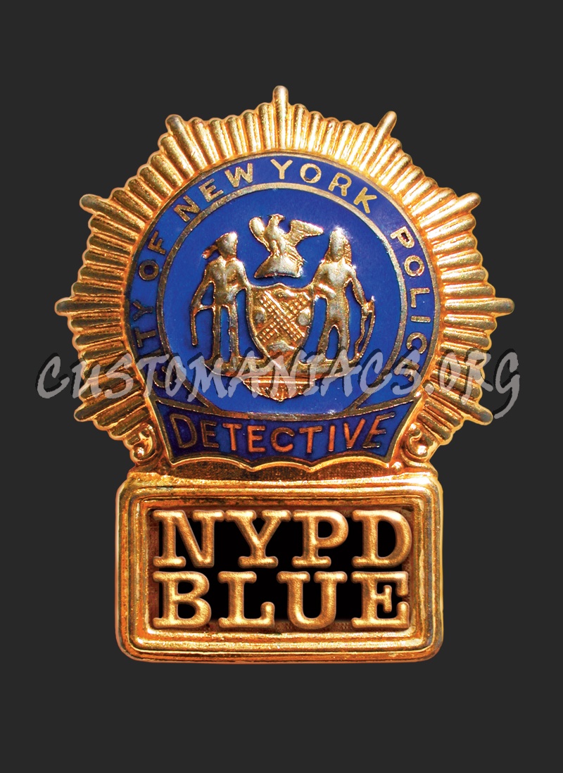 NYPD Blue Badge 