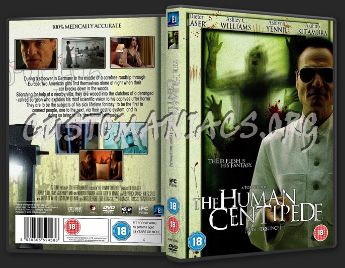 The Human Centipede - First Sequence dvd cover