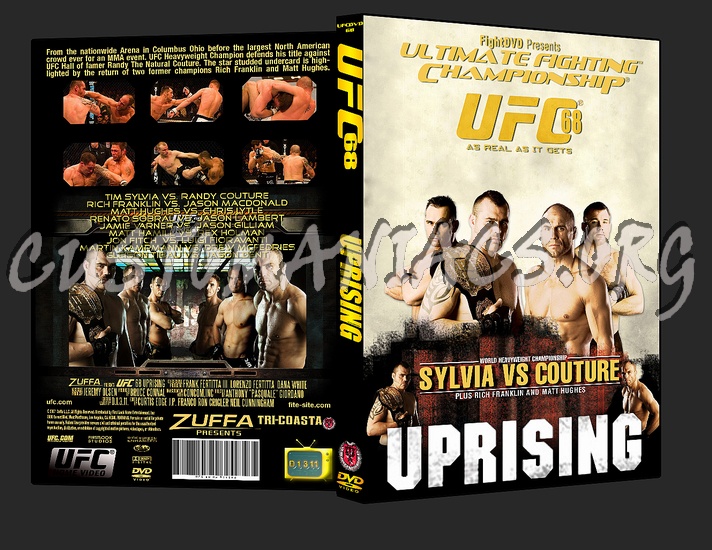 UFC 68 Uprising dvd cover